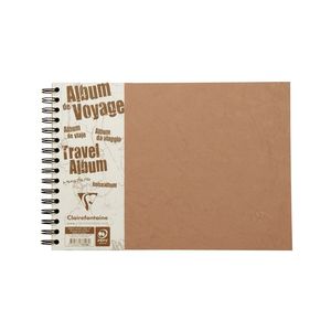 Clairefontaine Age Bag Travel Album Visual Diary A4 Tobacco