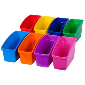 Elizabeth Richards Classroom Range: Elizabeth Richards Book & Storage Tubs 14.5 x 30 x 19cm