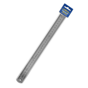 Measurement Rulers Scales: Celco Metal Ruler Stainless Steel 30cm Hangsell