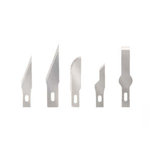Scissors: Fiskars Refill Replacement Blades (2xNo.11, 1xNo.10, 1xNo.16, 1xNo.17) Assorted Pack of 5