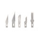 Fiskars Refill Replacement Blades (2xNo.11, 1xNo.10, 1xNo.16, 1xNo.17) Assorted Pack of 5