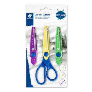 STAEDTLER® 965-S BK-C Contour Scissors Design Journey 3 Interchangeable Blades
