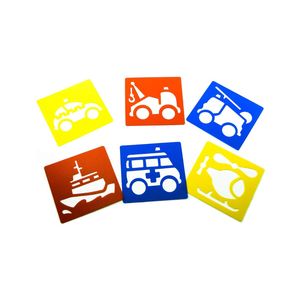 Anthony Peters Emergency Services Stencils Set of 6 – Washable & Reusable Educ&hellip;