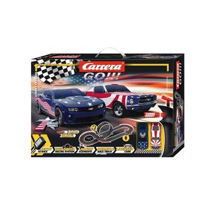 Carrera GO!!! Street Legends Slot Car Set – 1/43 Scale Racing