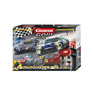 Carrera GO!!! 62521 Onto The Podium 1:43 Slot Car Racing Set – Viper & Corvett&hellip;