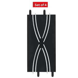 Carrera Slot Car Accessoties: Carrera GO!!! Lane Change Section 4pk – 1:43 Slot Car Track Extension for Overtaking Action