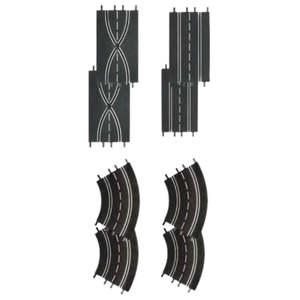 Carrera Track Extension Set 2.8m – 8-Piece Set (Digital 124/132 & Evolution)