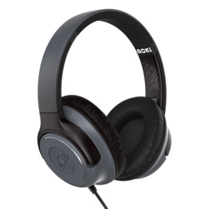 Headphones: Moki Mixi Type-C Connect Volume Limited Headphones Black