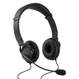 Headphones: Kensington USB Headphones Hi-Fi Microphone Volume Control
