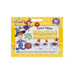 General Learning Pre School Primary: LCBF Educational Practice & Activity Pad Times Tables