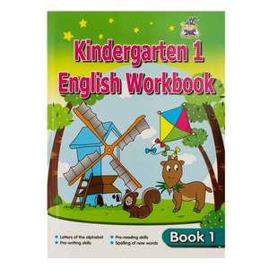 Greenhill Kindergarten 1 English Workbook Ages 4-6 Years Book 1