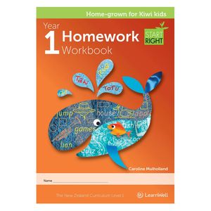 LearnWell Year 1 Homework Start Right Workbook