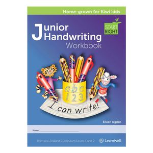 Year 1 Learning Books: Learnwell Junior Handwriting Start Right Workbook Ages 5 to 8 Years