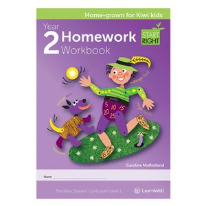 LearnWell Year 2 Homework Start Right Workbook