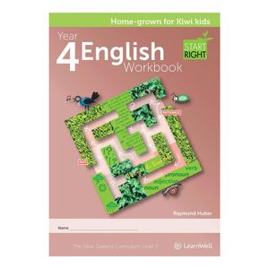 Year 4 Books: Learnwell Year 4 English Start Right Workbook