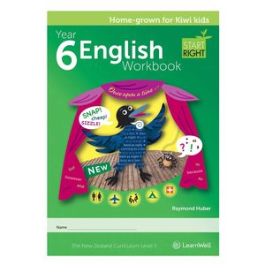 Year 6 Books: Learnwell Year 6 English Start Right Workbook Raymond Huber