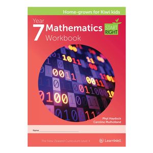 Learnwell Year 7 Mathematics Start Right Workbook