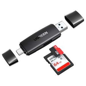 UGREEN USB-C +USB-A To TF/SD 3.0 Multi Card Reader
