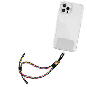 Battery Banks Charging Cables Accessories: Jumble & Co Sling & Grip Phone Strap Multicolour | Hands-Free Phone Strap