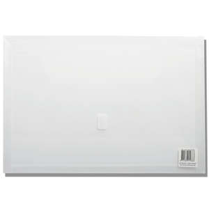 FM Polywally Document Wallet Transparent Clear