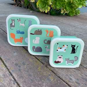 School Gear: Nine Lives Snack Box Trio