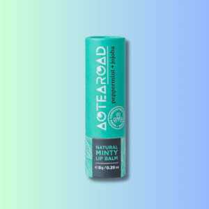New Zealand Made: Aotearoad Organic Lip Balm - Peppermint & Jojoba 8g