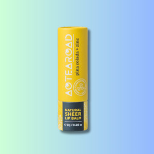 Aotearoad Organic Lip Balm - Pinacolada + Zinc 8g