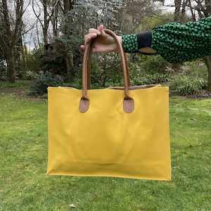 Household: Angola Shopping Tote - Yellow