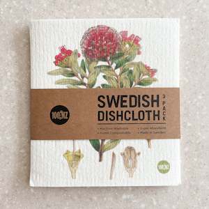 Household: Swedish Dishcloth - Botanical Illustrations