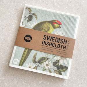 Household: Swedish Dishcloth - Birds & Botanicals