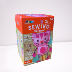 Pen Topper Sewing Kit - Kitty