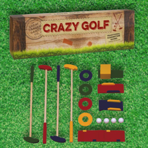 Outdoors: Wooden Crazy Golf
