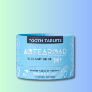 Aotearoad Natural Tooth Tablets - Kids Soft Mint