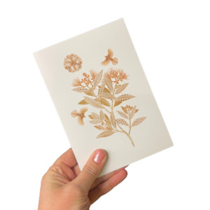 Special Occasions: Oceania Leaves Greeting Card