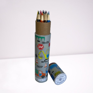 Stationery: Construction Colouring Pencils