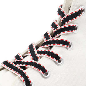 Shoelaces: Tri Colour Stitch Laces