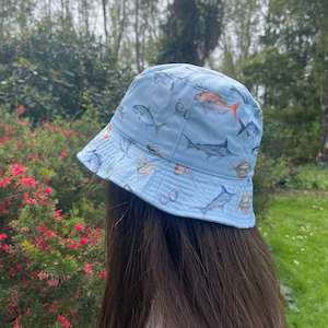 Hats Beanies: Bucket Hat - Fishing Club