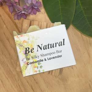Haircare: Be Silky Shampoo Bar - Camomile and Lavender Shampoo soap