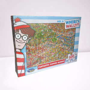 Where's Wally? Jigsaw Puzzle - Fantastic Flower Garden