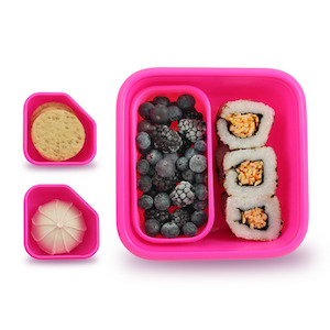 Lunch Bags Boxes: Goodbyn Portions On The Go - Pink
