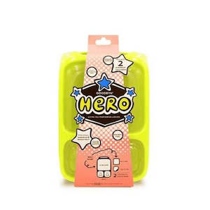 Lunch Bags Boxes: Goodbyn Hero - Neon Yellow