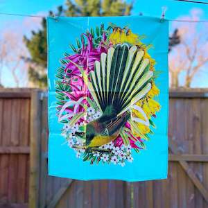 Botanical Fantail Tea Towel