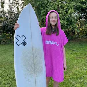 Towels: Moana Rd Towel Hoodie - Pink