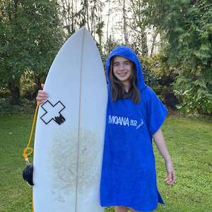 Towels: Moana Rd Towel Hoodie - Blue