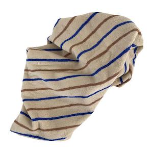 Products: Raita Towel - Caramel/Optic Blue
