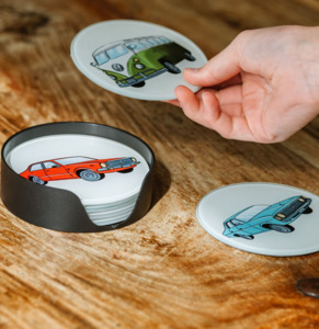 Vintage Car Club Coasters