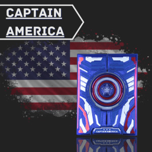 Captain America Playing Cards