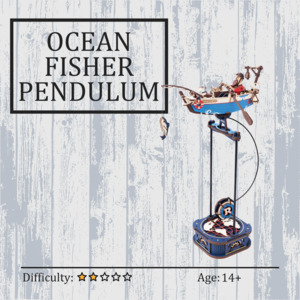 Ocean Fisher Pendulum 3D Wooden Puzzle
