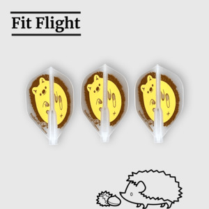 Fit Flight Standard Clear White Hedgehog