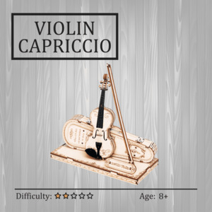 Violin Capriccio 3D Wooden Puzzle